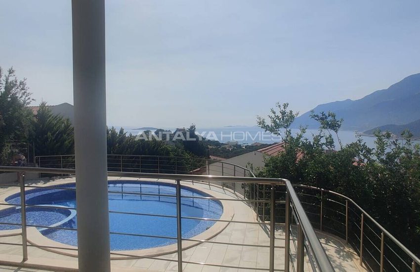 Elegant Villa with Pool and Sea View in Kas Antalya 4
