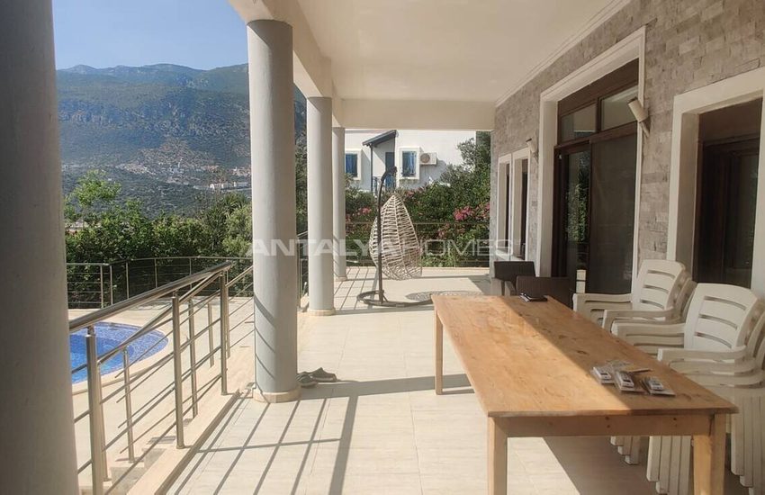 Elegant Villa with Pool and Sea View in Kas Antalya 7