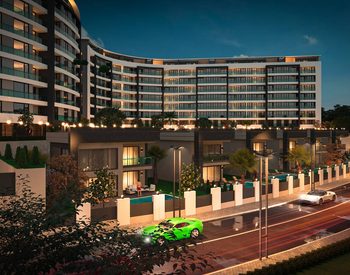 Çankaya, Kepez, Antalya'da Şehir ve Deniz Manzaralı Evler 1