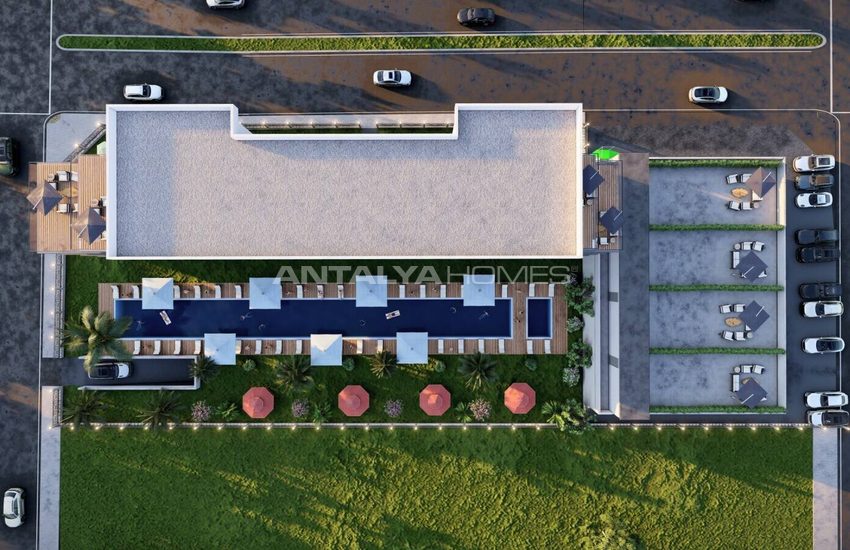 Antalya Altıntaş'ta Olimpik Havuzlu Sitede Şık Daireler 6