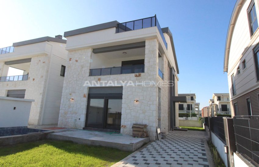 Vrijstaande Huis Met Stenen Gevel In Belek, Antalya 2