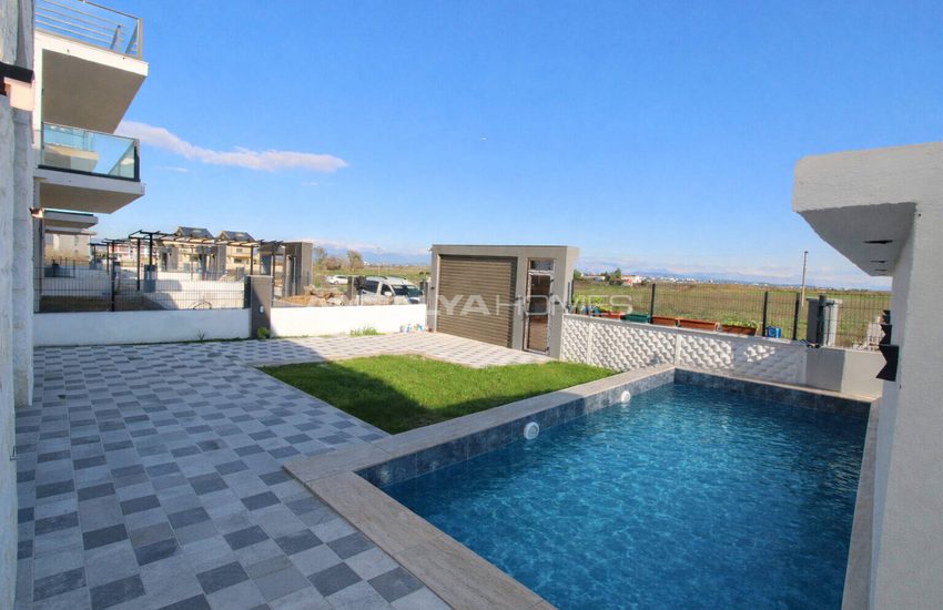 Vrijstaande Huis Met Stenen Gevel In Belek, Antalya 1