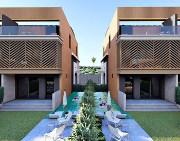 Antalya Aksu'da Özel Havuzlu 4+2 Satılık Şık Villalar 2