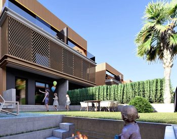 Antalya Aksu'da Özel Havuzlu 4+2 Satılık Şık Villalar 1