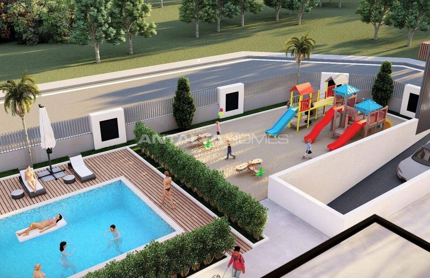 Appartements 2 Chambres Dans Une Résidence Avec Piscine À Antalya 6