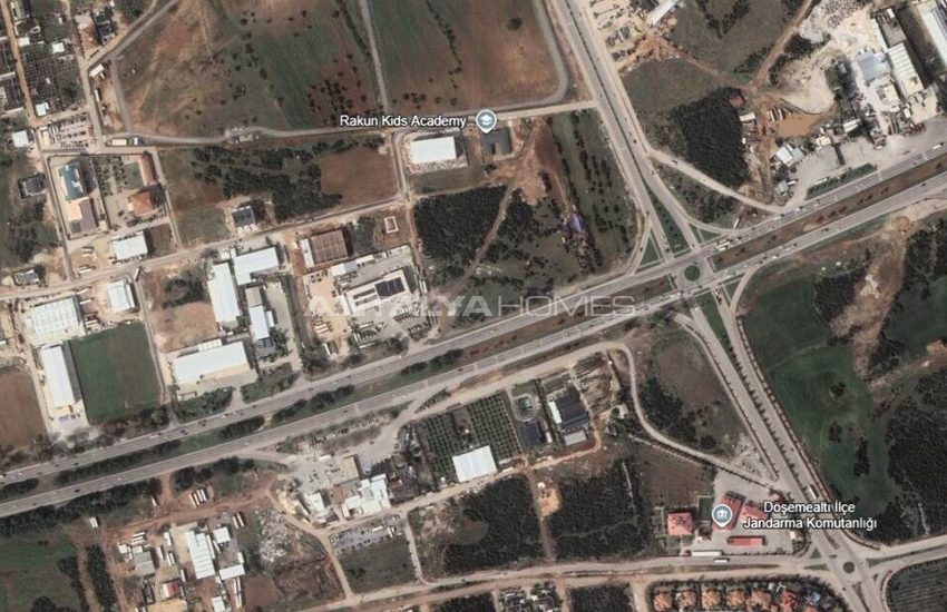 Commercially Zoned Land Near Main Road in Antalya Dosemealti 6