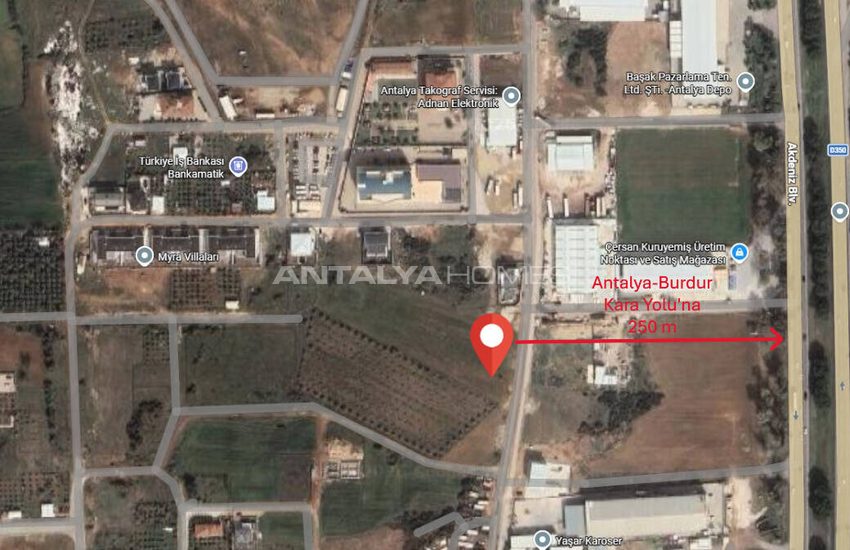 Commercially Zoned Land Near Main Road in Antalya Dosemealti 4
