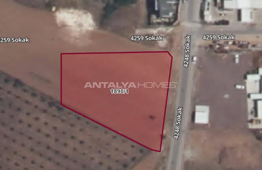 Commercially Zoned Land Near Main Road in Antalya Dosemealti 3