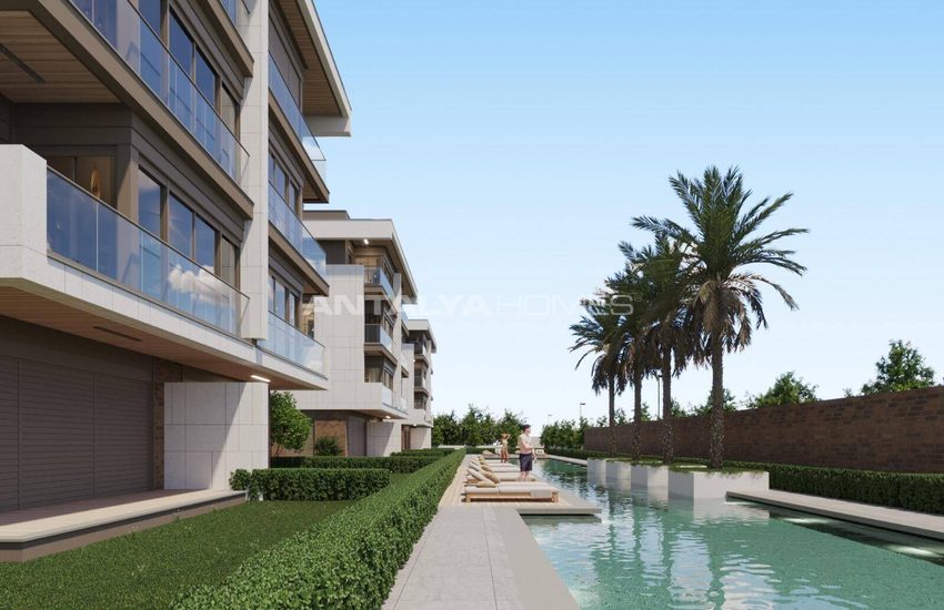 Mountain View Apartments with Communal Pool in Antalya Konyaalti
