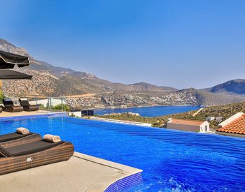 Villa Met Zee- En Bergzicht En Privézwembad In Kalkan Antalya 2