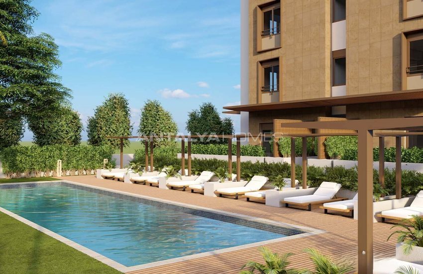 Lägenheter Med Bergsutsikt, Pool Och Parkering I Konyaaltı