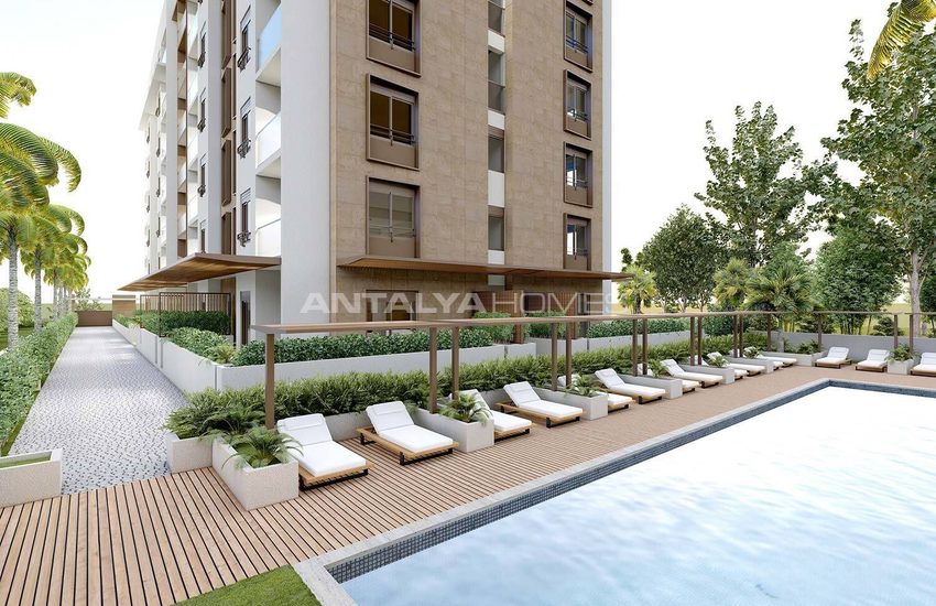 Lägenheter Med Bergsutsikt, Pool Och Parkering I Konyaaltı 3