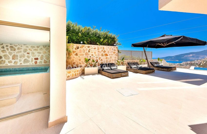5-schlafzimmer-villa Mit Pool Und Parkplatz In Kalkan, Antalya 20