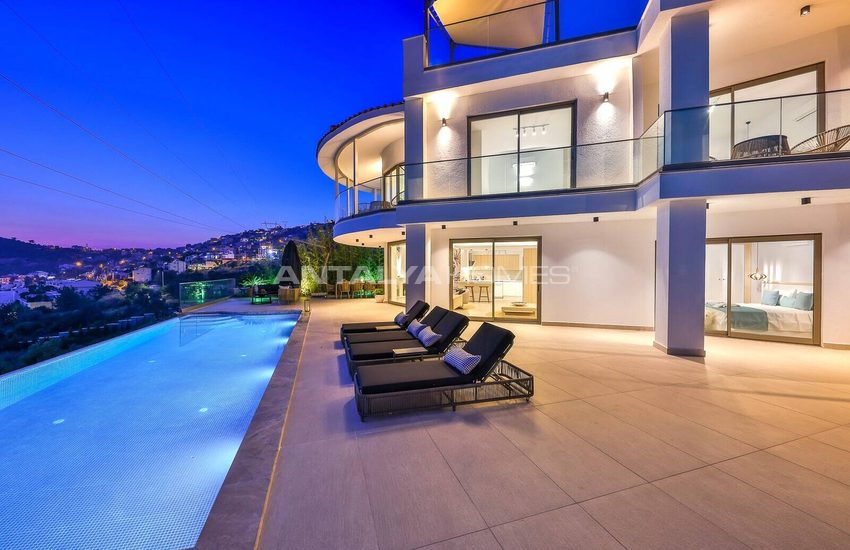 5-schlafzimmer-villa Mit Pool Und Parkplatz In Kalkan, Antalya 12
