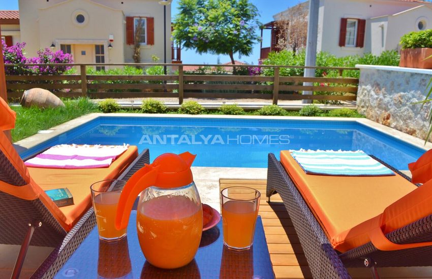 Möblierte 3-zimmer-villa Mit Pool In Kalkan, Antalya 12