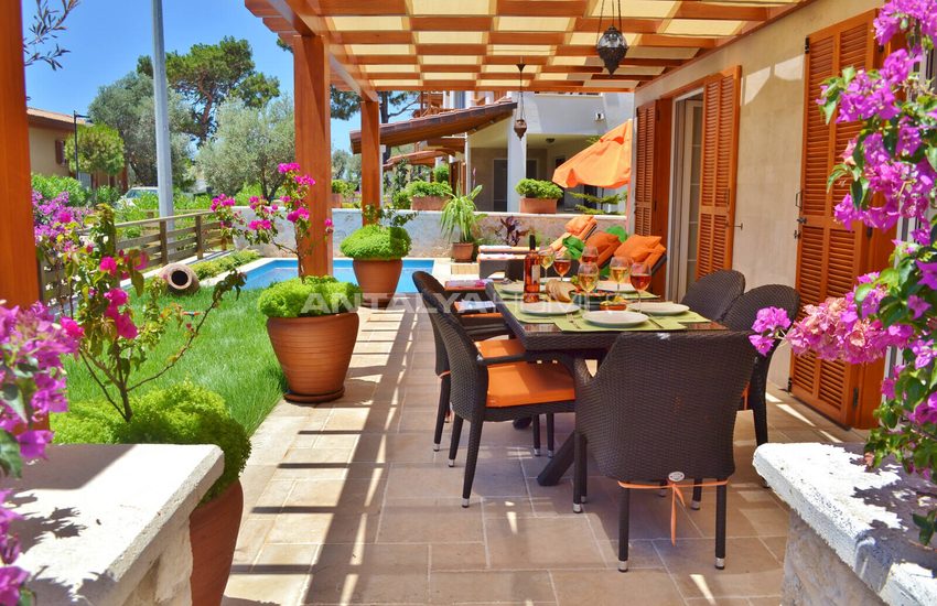 Möblierte 3-zimmer-villa Mit Pool In Kalkan, Antalya 11