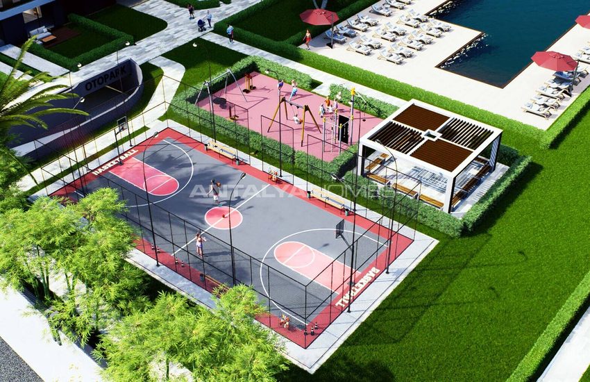 Antalya Kepez'de Havuzlu ve Güvenlikli Sitede Daireler 14