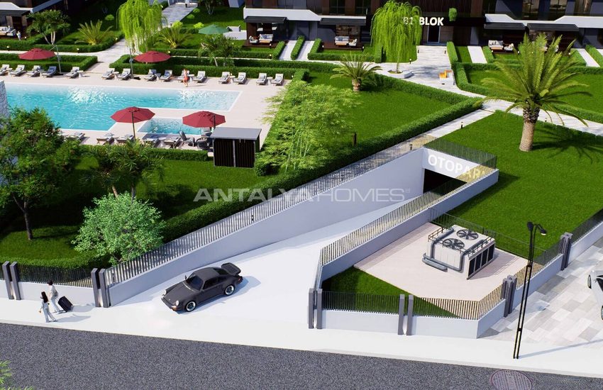 Antalya Kepez'de Havuzlu ve Güvenlikli Sitede Daireler 17