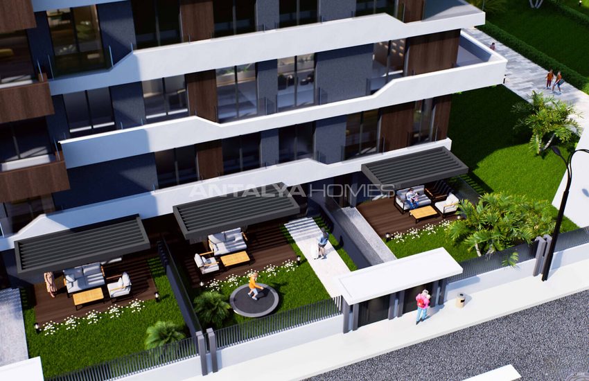 Antalya Kepez'de Havuzlu ve Güvenlikli Sitede Daireler 16