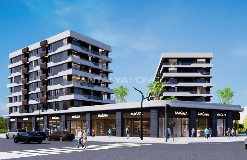 Antalya Kepez'de Havuzlu ve Güvenlikli Sitede Daireler 2