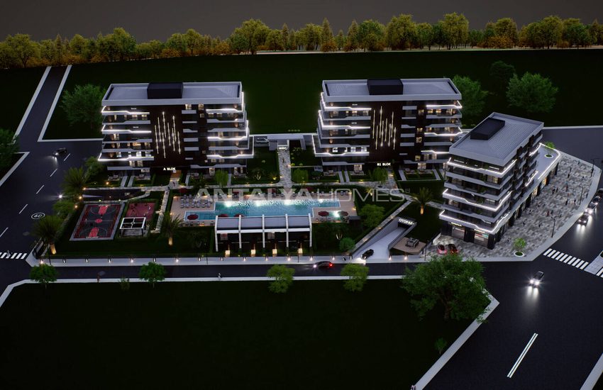 Antalya Kepez'de Havuzlu ve Güvenlikli Sitede Daireler 6