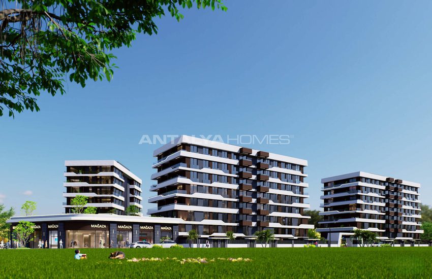 Antalya Kepez'de Havuzlu ve Güvenlikli Sitede Daireler 1