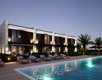 Antalya Kepez'de Ortak Havuzlu Şık İkiz Villalar 1