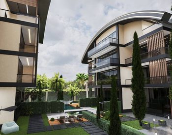 Antalya Belek'te Ortak Havuzlu Şık Daireler 1