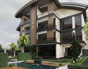 Antalya Belek'te Ortak Havuzlu Şık Daireler 2