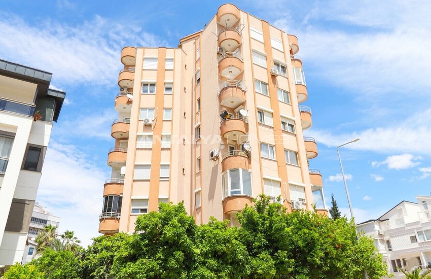 Appartement Met Gemeenschappelijk Zwembad In Lara Antalya