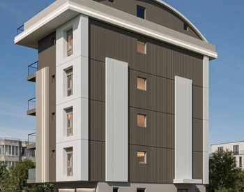 Flats in a Building with Parking in Antalya Center 3