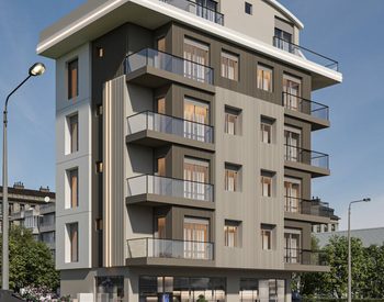 Flats in a Building with Parking in Antalya Center 1