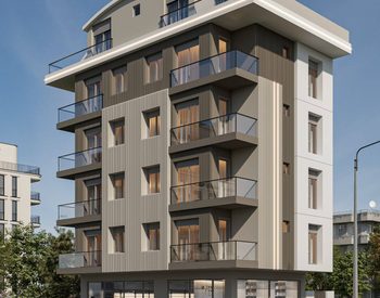 Flats in a Building with Parking in Antalya Center 2