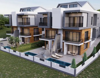 Antalya Kemerağzı'nda Özel Havuzlu Şık Villalar 1
