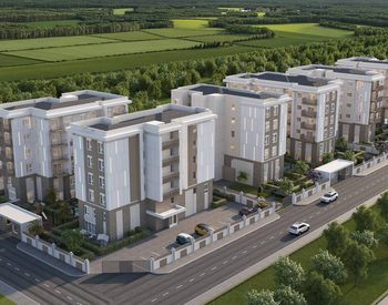 Antalya Kepez'de Havuzlu Projede Ara Kat ve Bahçe Katı Daireler 3