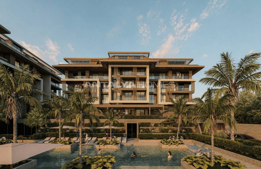 Appartementen In Resortstijl Aan Zee In Alanya, Turkije 1