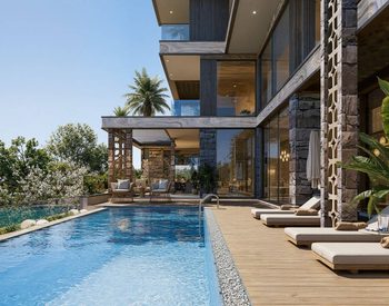 Alanya'da Deniz Manzaralı 4 Katlı Müstakil Villa 3