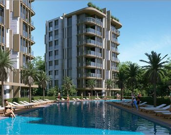 Middle Floor Apartments Near the Sea in Antalya Muratpasa 1