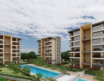 Stylish Middle Floor Apartments for Sale in Antalya Muratpasa 3