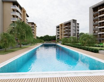 Stylish Middle Floor Apartments for Sale in Antalya Muratpasa 1