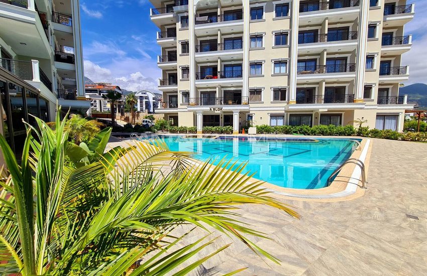 Appartementen Op De Middelste Verdieping In Een Complex In Alanya 1