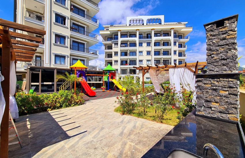 Appartementen Op De Middelste Verdieping In Een Complex In Alanya 2