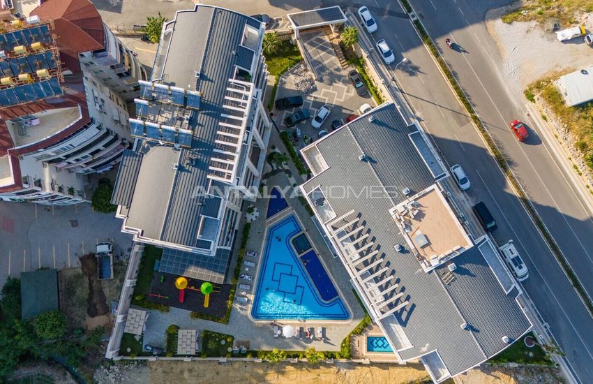 Appartementen Op De Middelste Verdieping In Een Complex In Alanya 3
