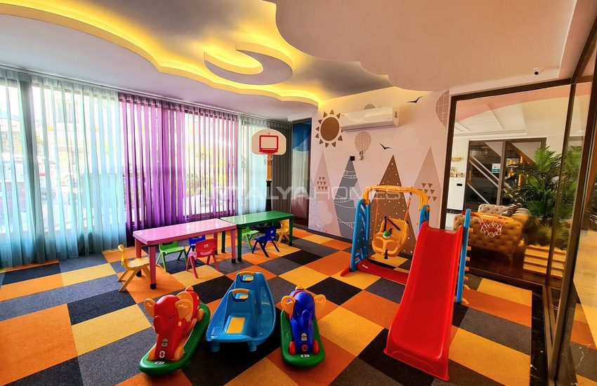Appartementen Op De Middelste Verdieping In Een Complex In Alanya 7