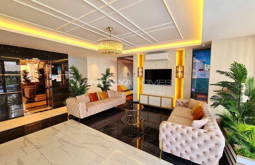 Appartementen Op De Middelste Verdieping In Een Complex In Alanya 8