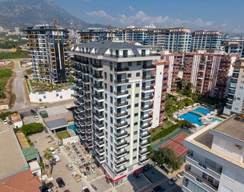 Flats with Shared Pool and Fitness Center in Alanya 3