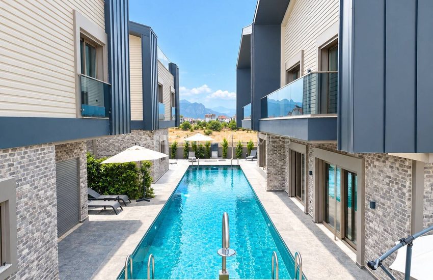 Villor Med Naturutsikt Och Delad Pool I Döşemealtı Antalya 1