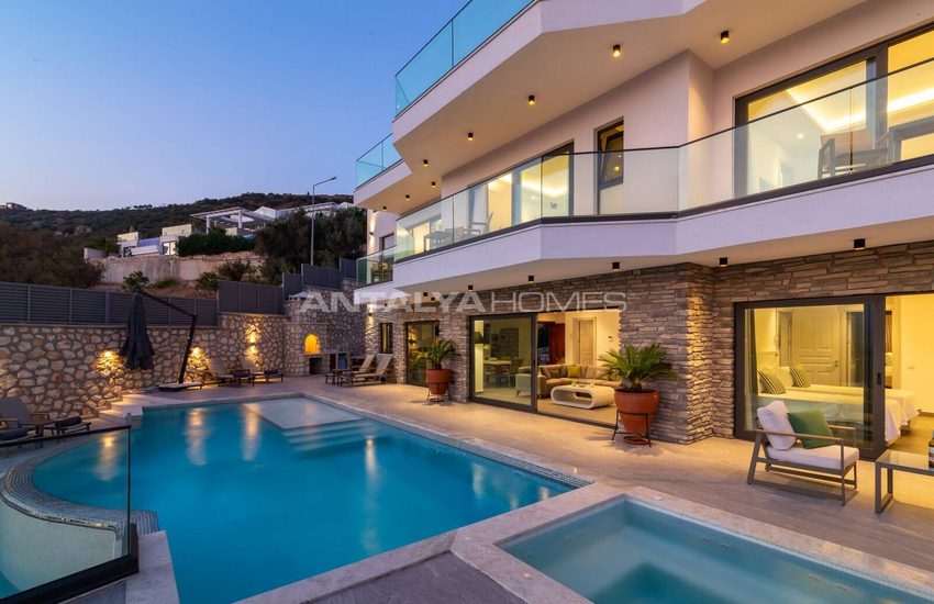 6-sovrum Villa Med Havsutsikt I Antalya Kalkan 3