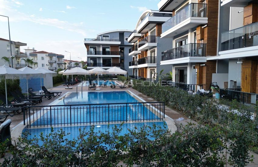 Appartementen Met Gemeenschappelijk Zwembad In Antalya Belek 1