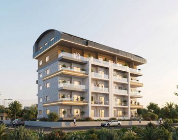 Alanya'da Zengin Olanaklara Sahip Sitede Doğa Manzaralı Daireler 2